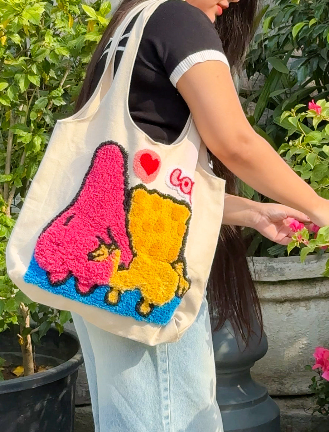 Buddies in Love Tote Bag