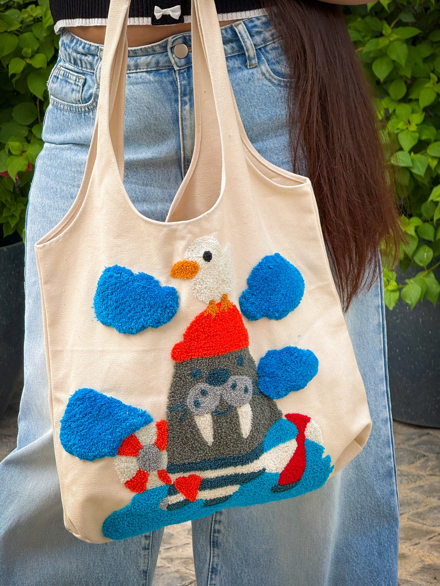 Walrus Tote Bag