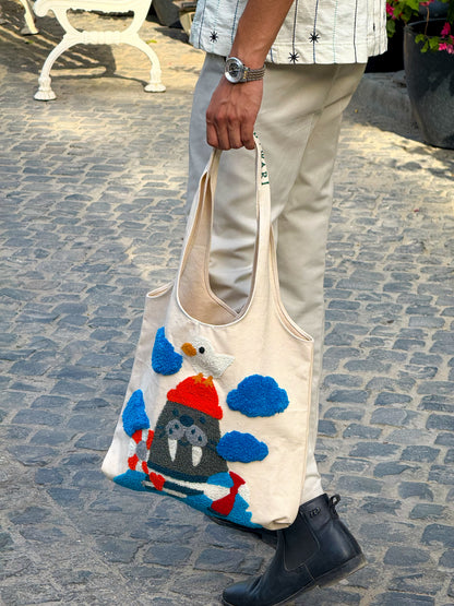 Walrus Tote Bag