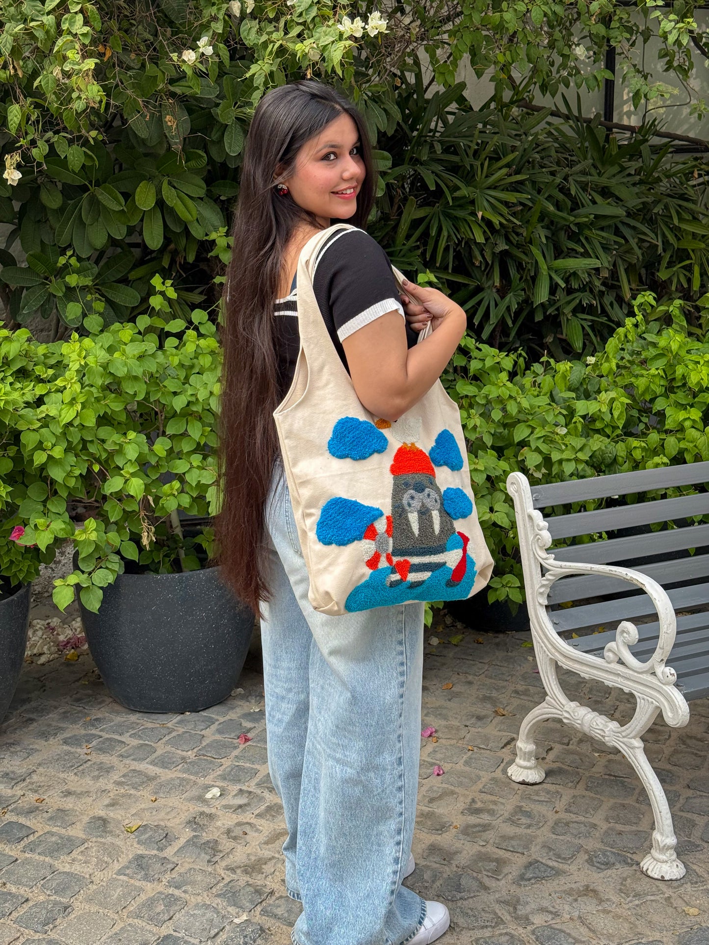 Walrus Tote Bag