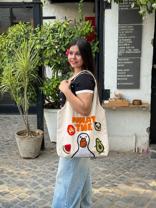 Quack-tastic Vibes Tote Bag