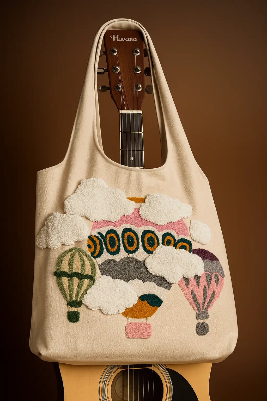 Whimsical Hot Air Balloon Tote