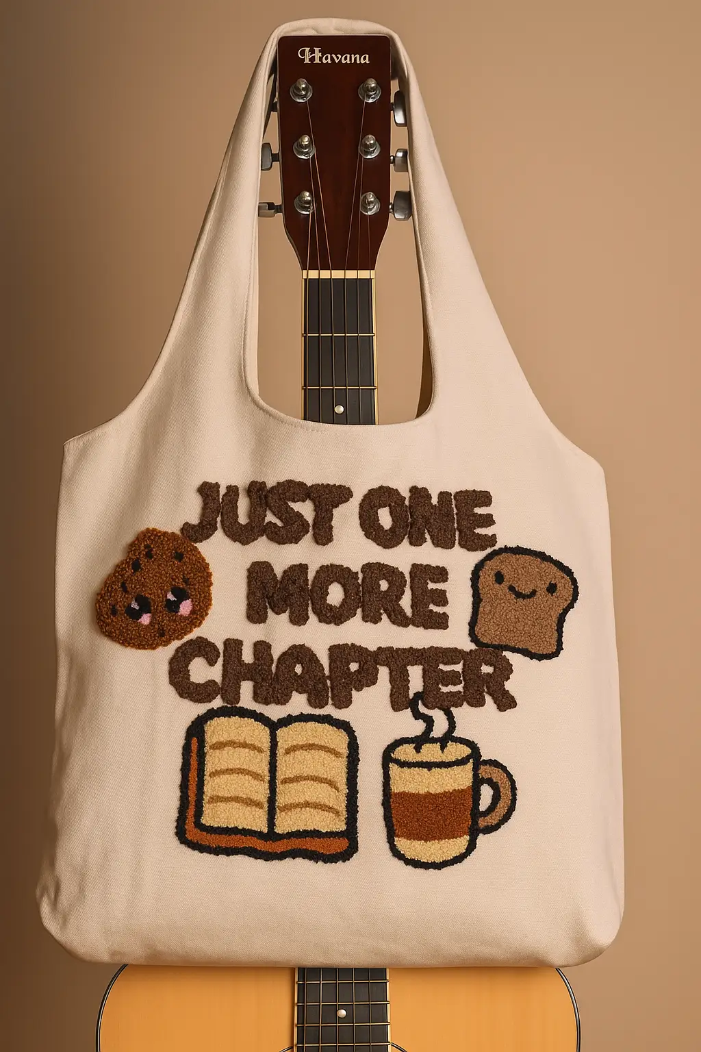 Cozy reader tote
